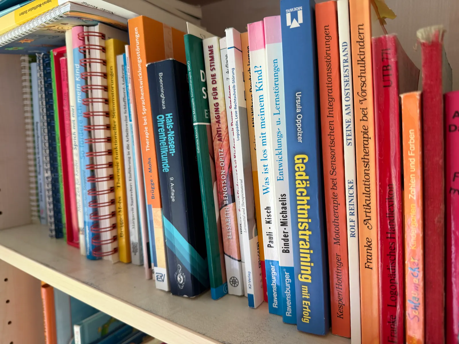 Fachliteratur zur Stimm- und Sprachtherapie in der Logopädie in Himmelpforten