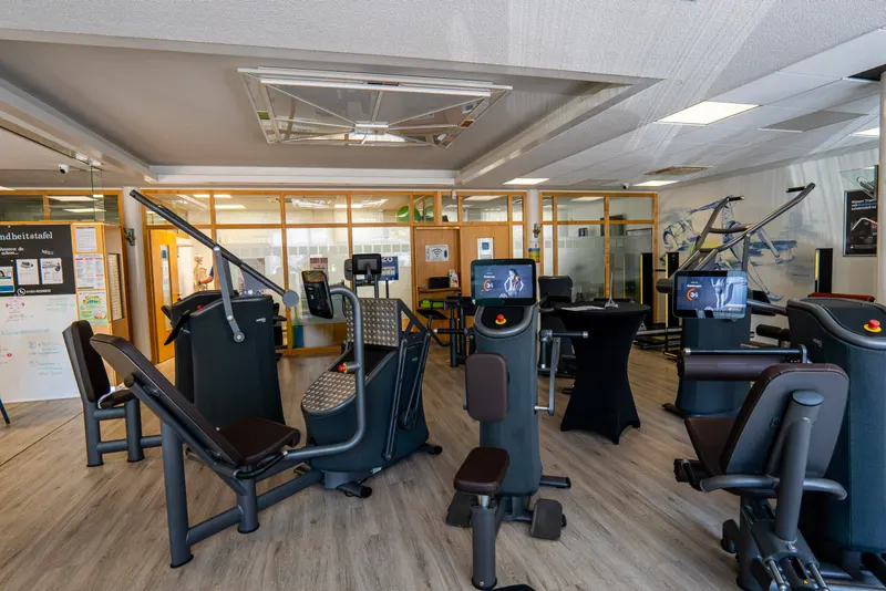Trainingsfläche mit Geräten in Mulsum